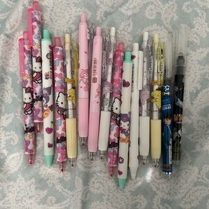 Sanrio black pen 15 pcs